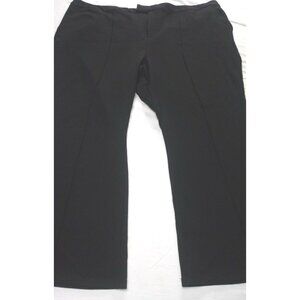 Future Collective Black Flare Dress Pants Kahlana Barfield Brown Size 28W/30W